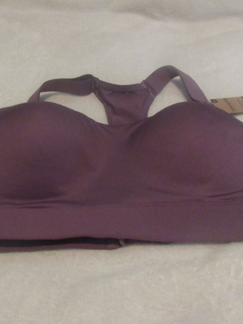 Victoria's Secret PINK Purple Medium Impact Sports Bra Size XL NWT